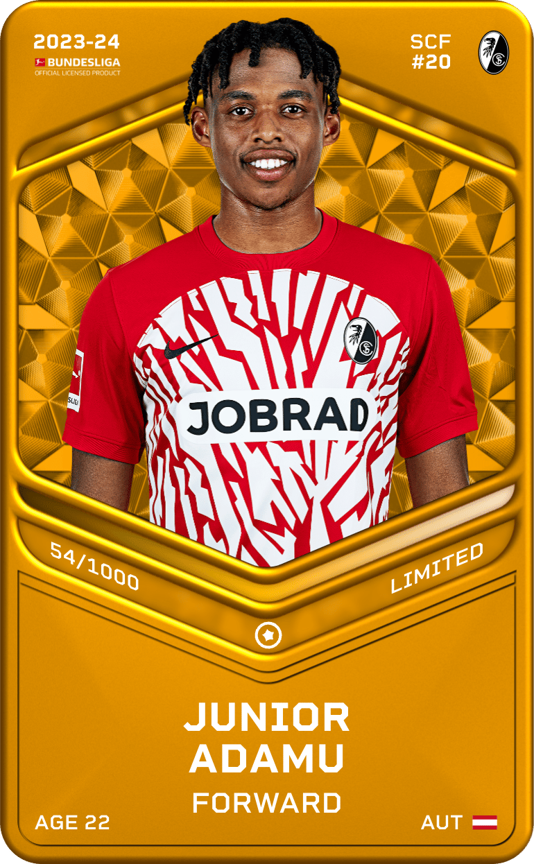 Junior Adamu 2023-24 • Limited 54/1000