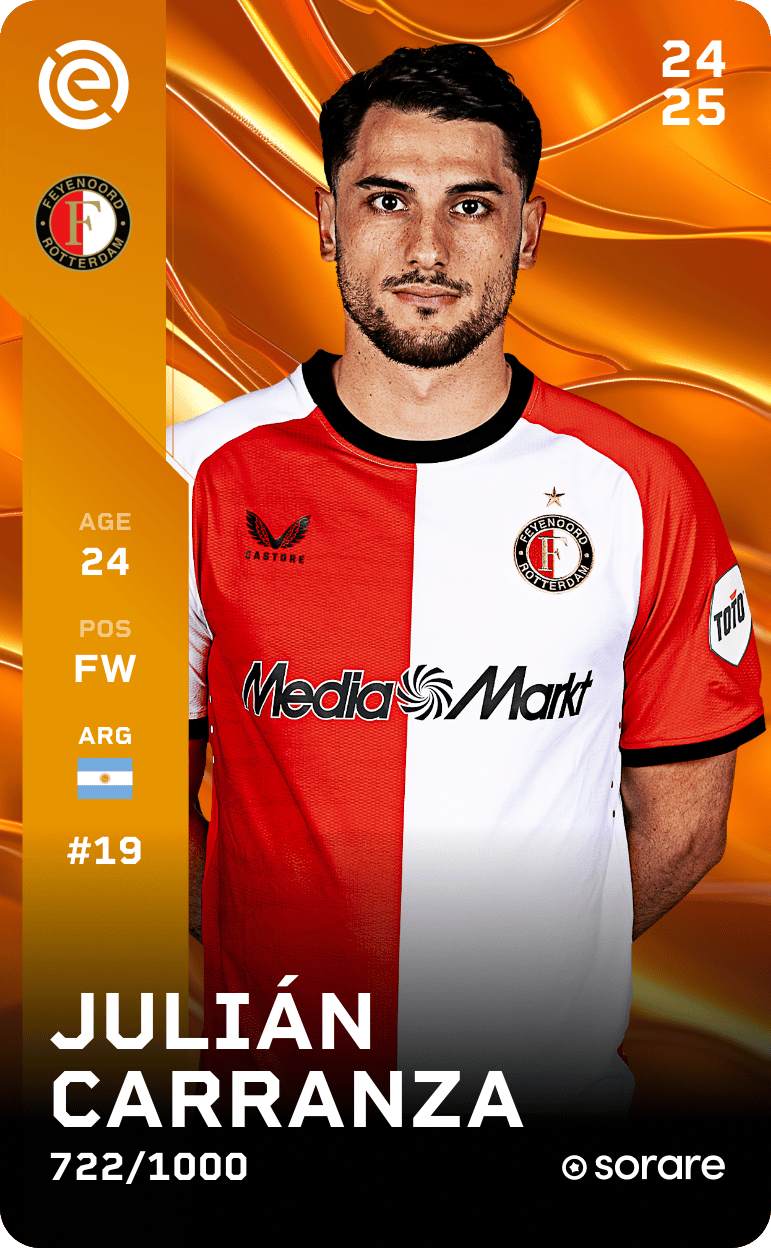 Julián Carranza 2024-25 • Limited 722/1000