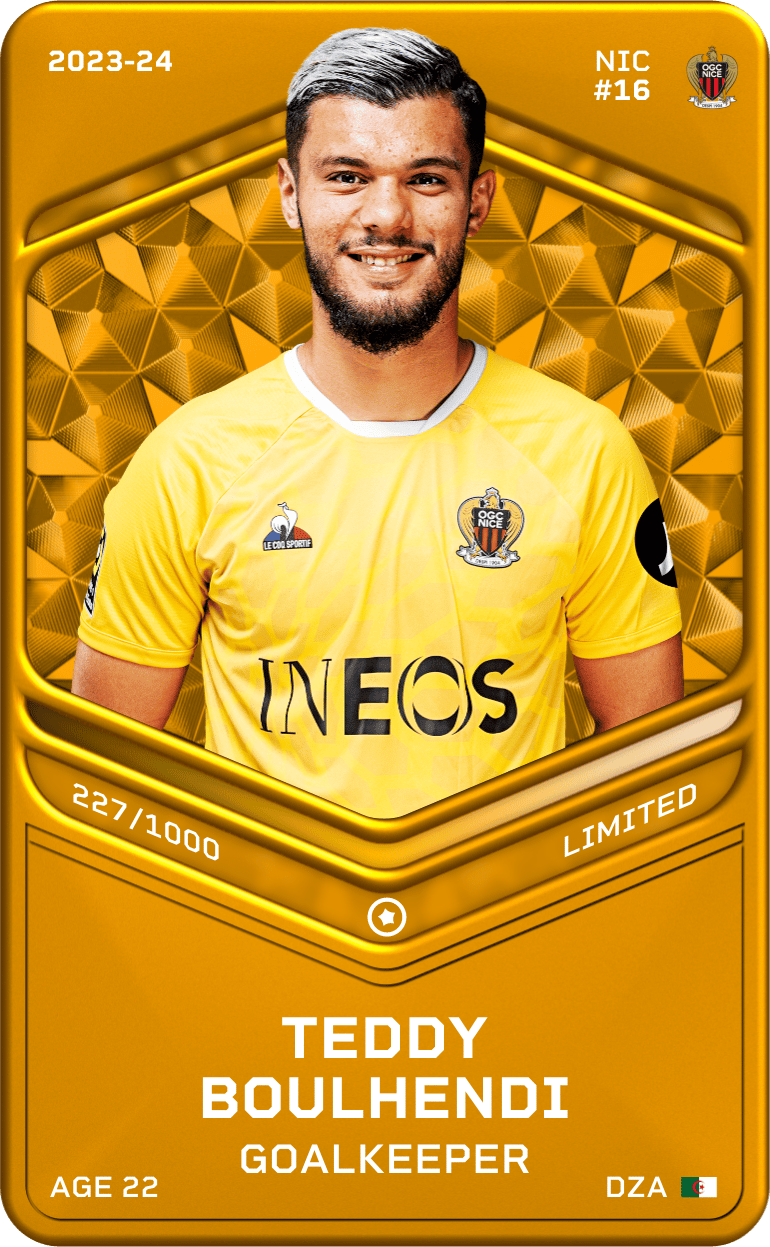 Teddy Boulhendi 2023-24 • Limited 227/1000