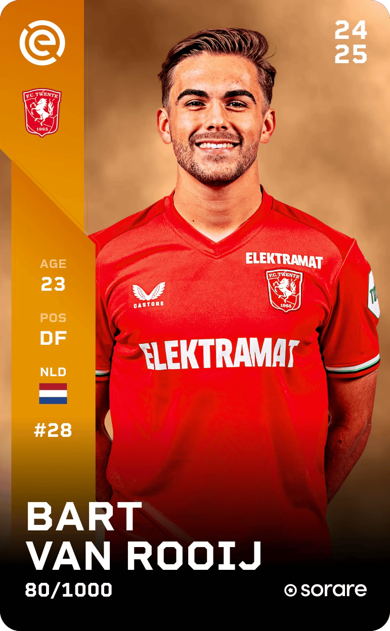 Bart van Rooij 2024-25 • Limited 80/1000