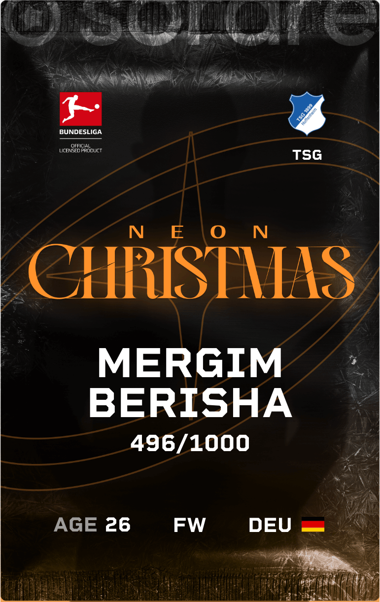 Mergim Berisha 2024-25 • Limited 496/1000