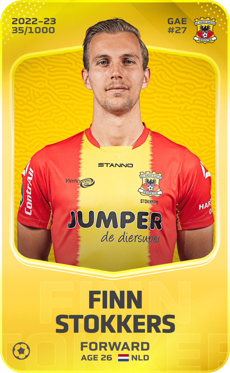 Finn Stokkers 2022-23 • Limited 35/1000