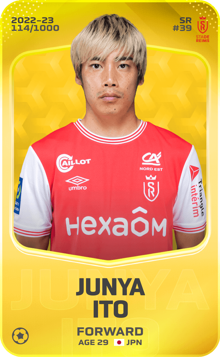 Junya Ito 2022-23 • Limited 114/1000