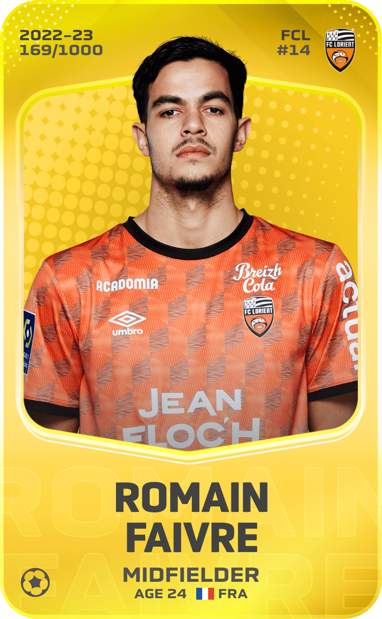 Romain Faivre 2022-23 • Limited 169/1000