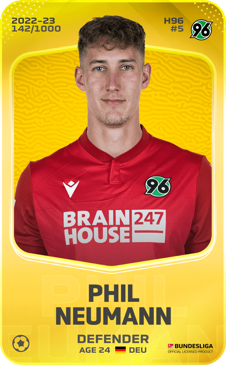 Phil Neumann 2022-23 • Limited 142/1000