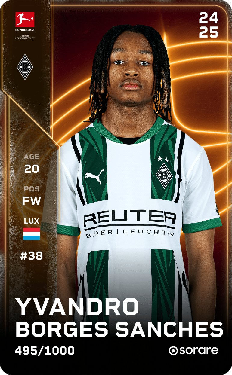 Yvandro Borges Sanches 2024-25 • Limited 495/1000