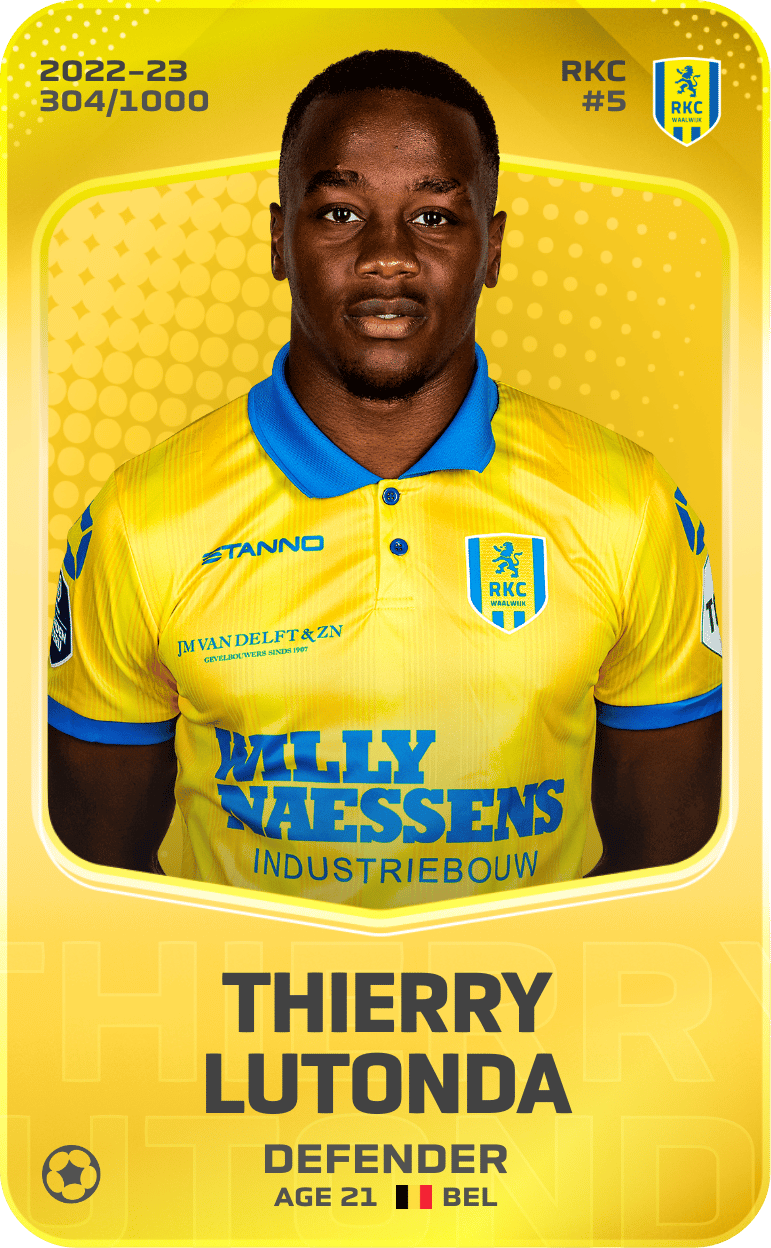 Thierry Lutonda 2022-23 • Limited 304/1000