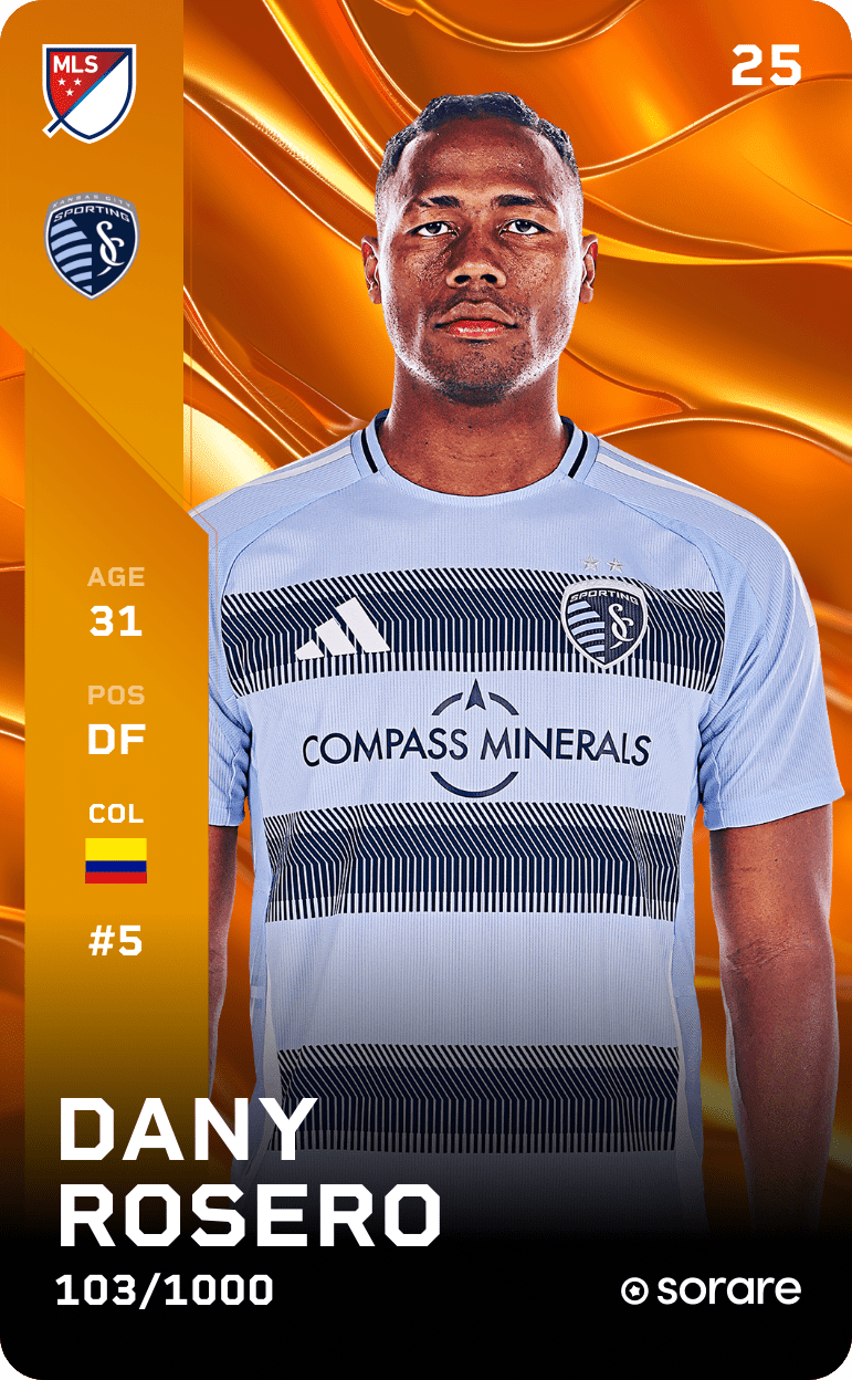 Dany Rosero 2025-26 • Limited 103/1000