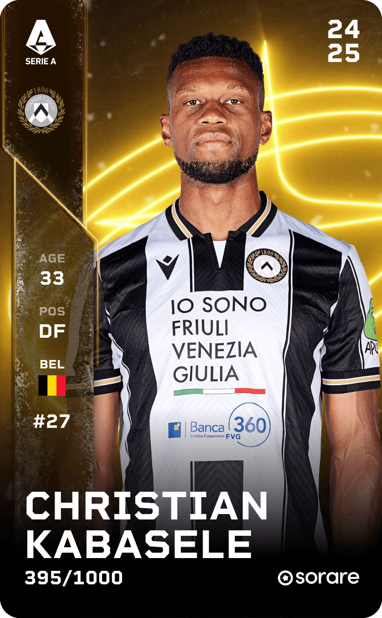 Christian Kabasele 2024-25 • Limited 395/1000