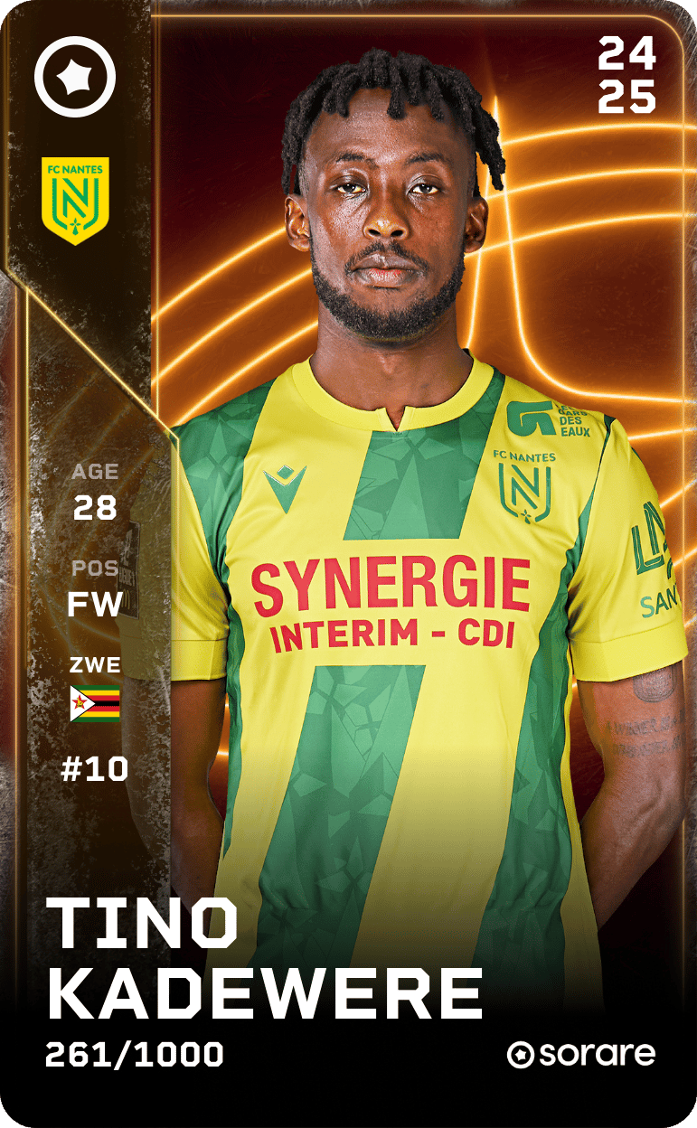 Tino Kadewere 2024-25 • Limited 261/1000