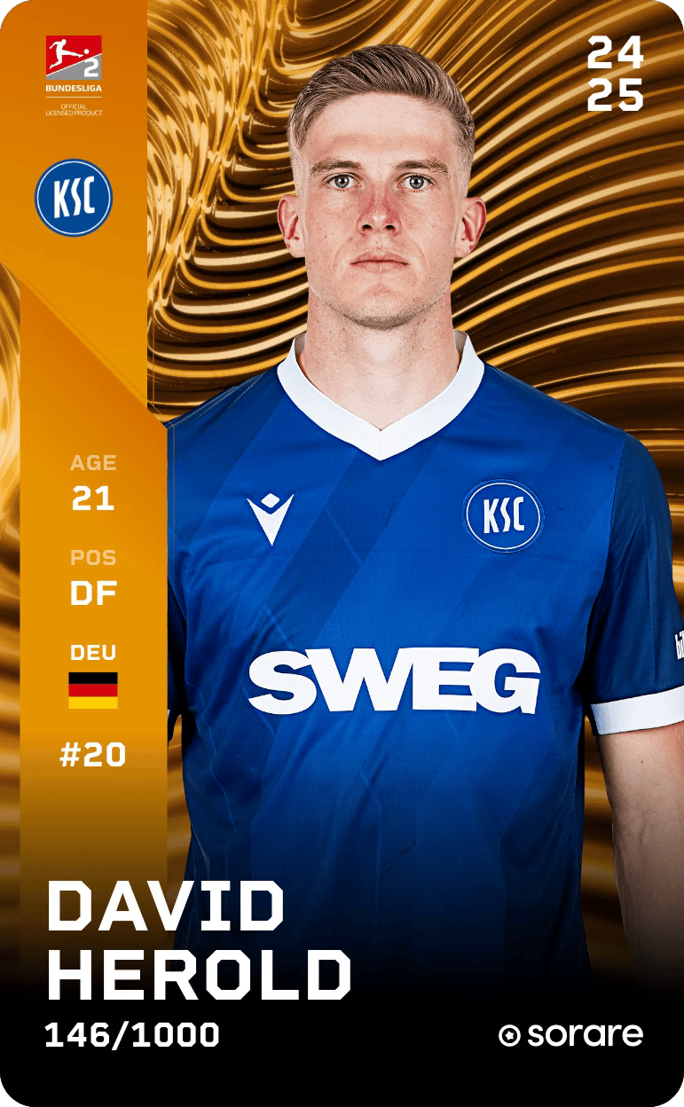 David Herold 2024-25 • Limited 146/1000