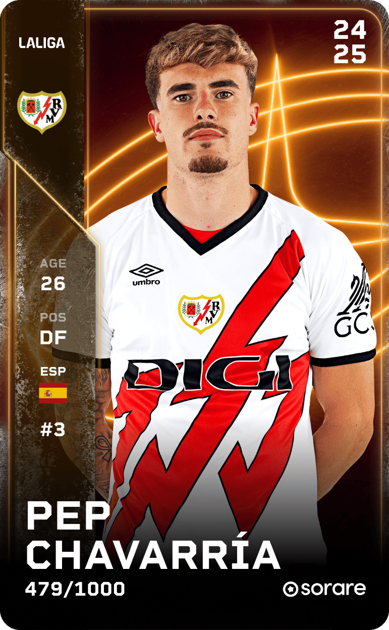 Pep Chavarría 2024-25 • Limited 479/1000