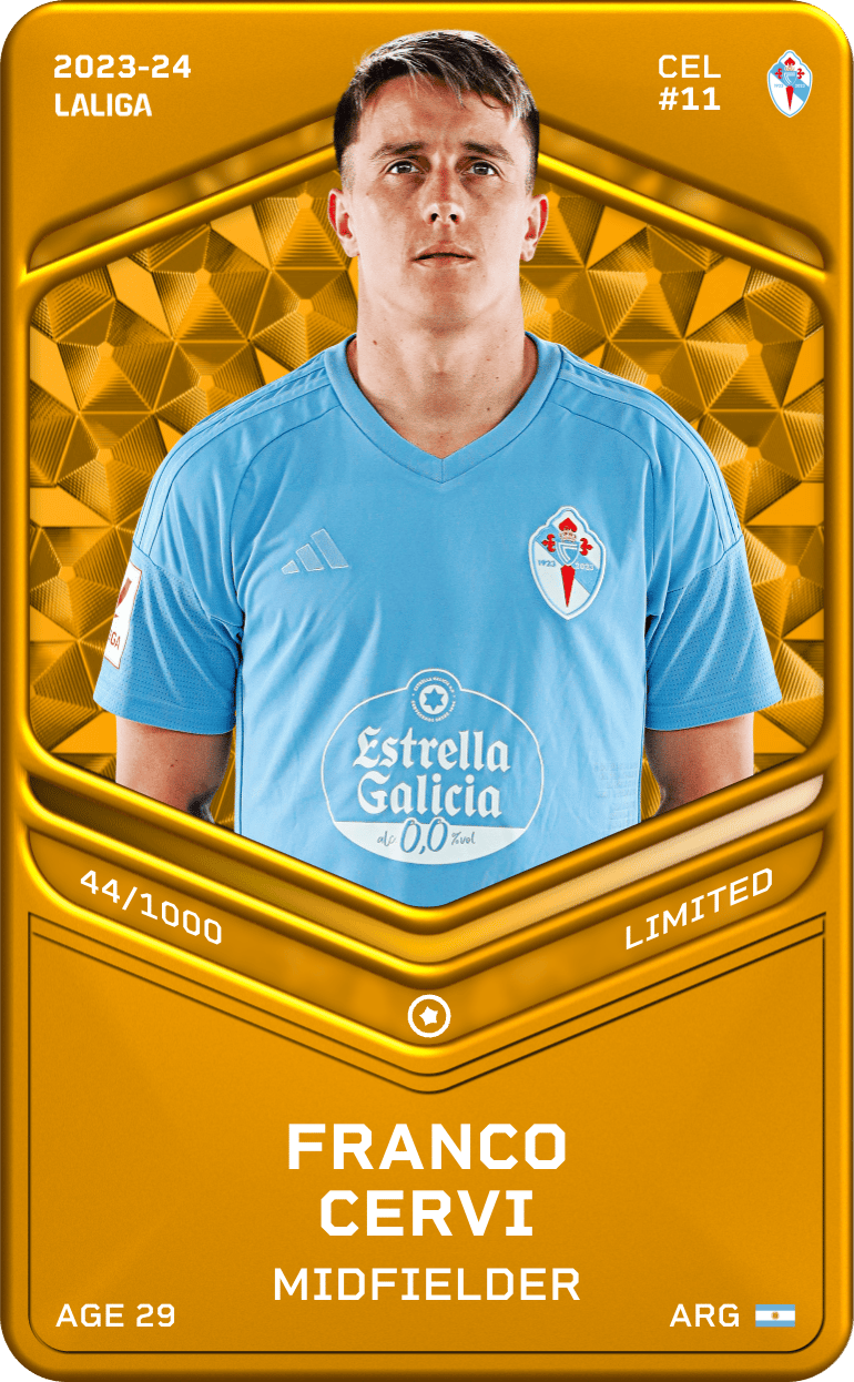 Franco Cervi 2023-24 • Limited 44/1000