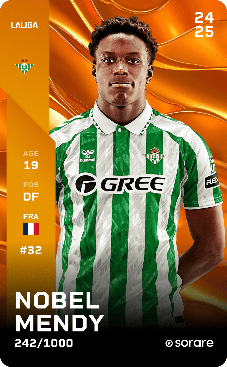 Nobel Mendy 2024-25 • Limited 242/1000