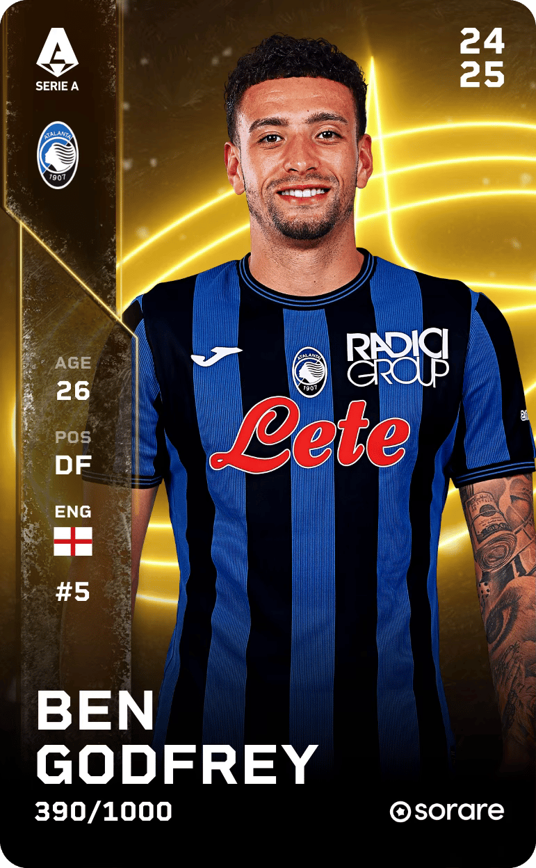 Ben Godfrey 2024-25 • Limited 390/1000