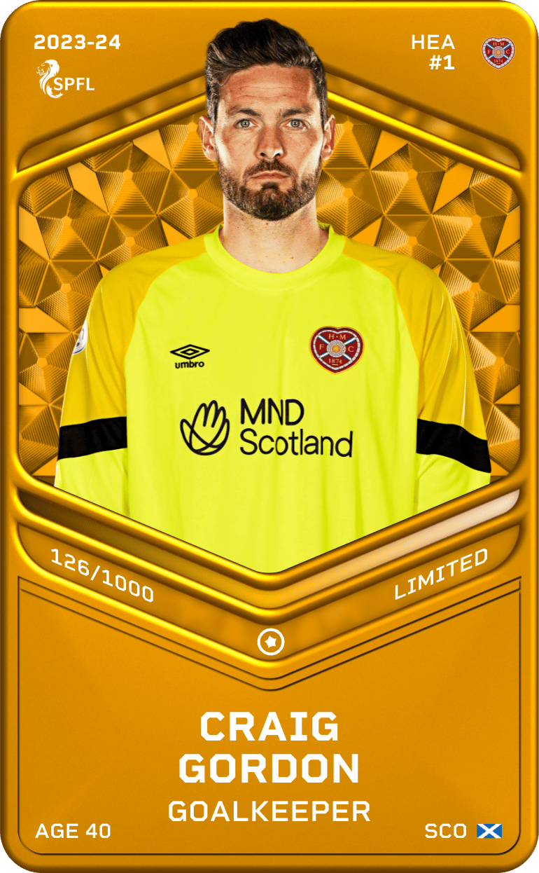 Craig Gordon 2023-24 • Limited 126/1000