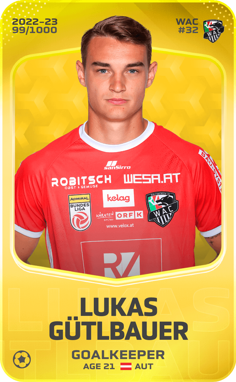Lukas Gütlbauer 2022-23 • Limited 99/1000