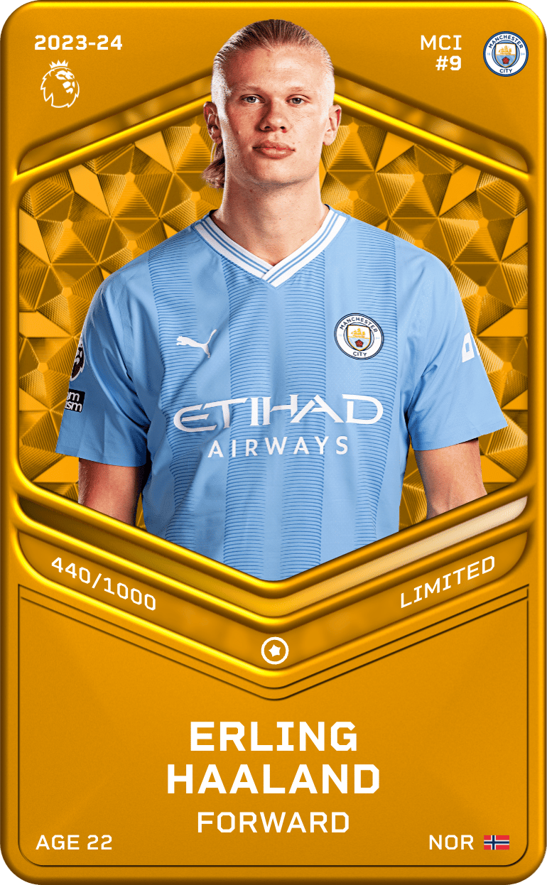 Erling Haaland 2023-24 • Limited 440/1000