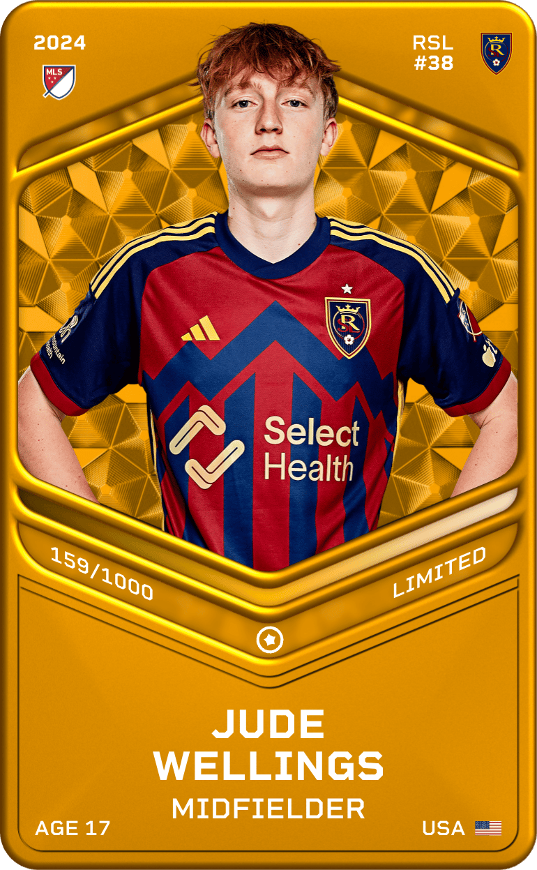 Jude Wellings 2024-25 • Limited 159/1000