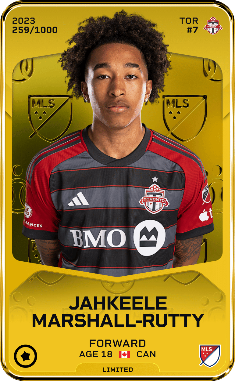 Jahkeele Marshall-Rutty 2023-24 • Limited 259/1000