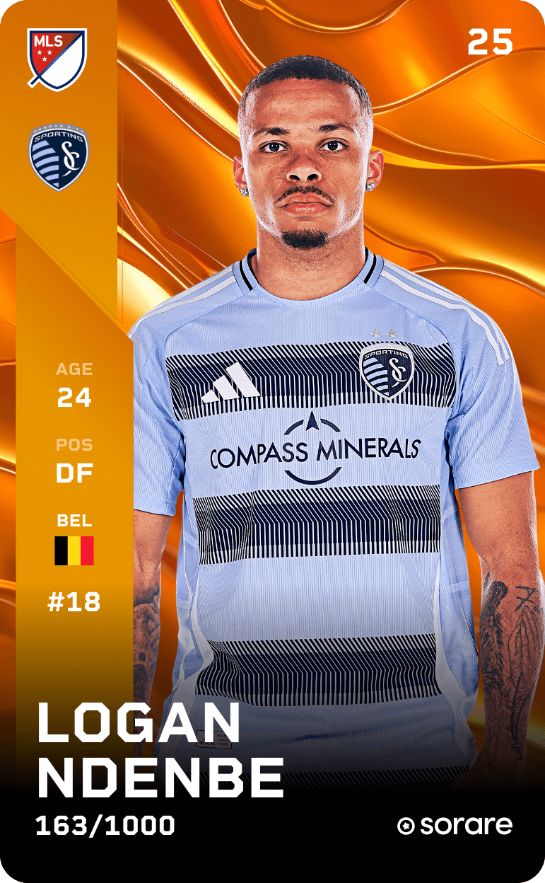 Logan Ndenbe 2025-26 • Limited 163/1000