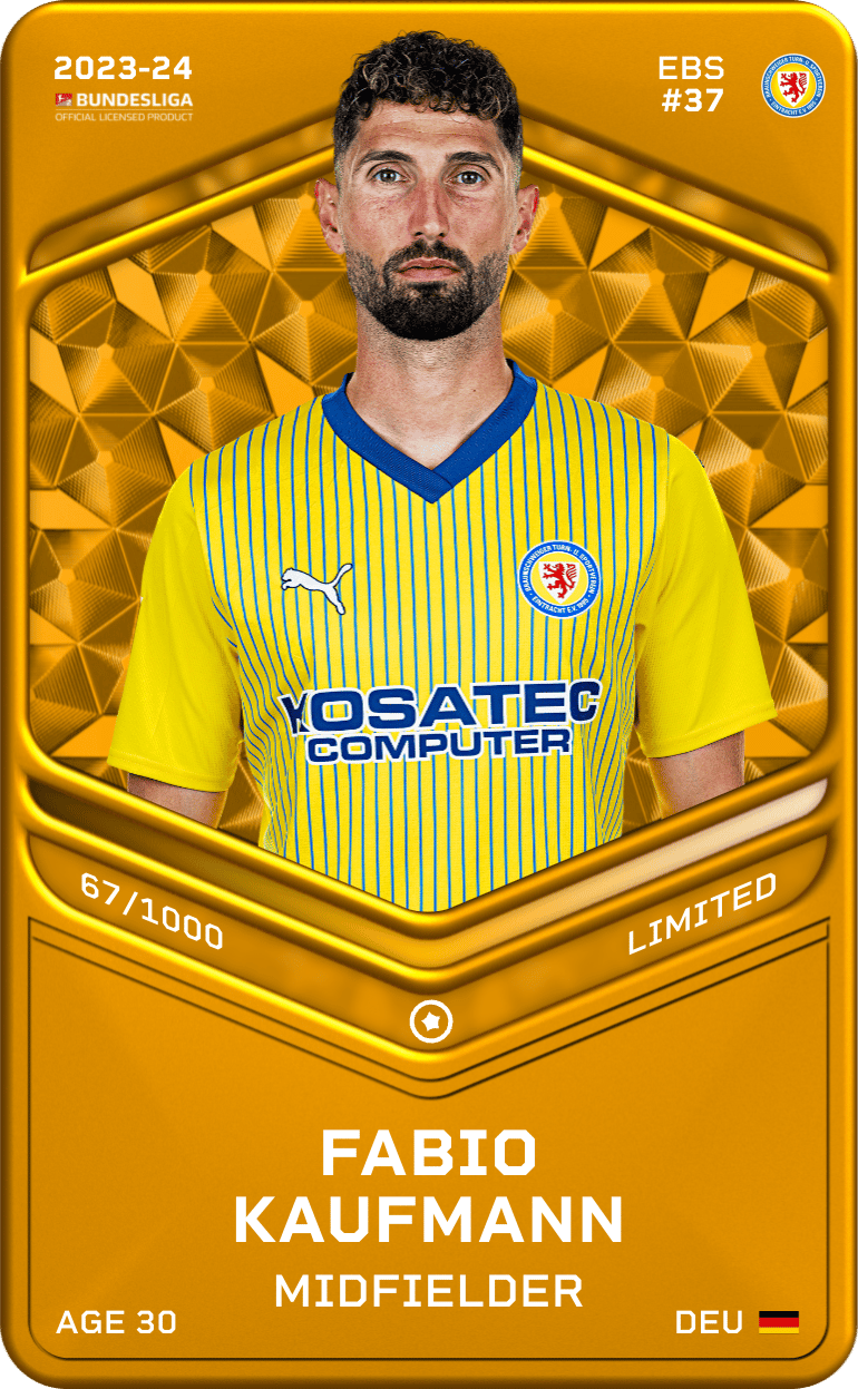 Fabio Kaufmann 2023-24 • Limited 67/1000