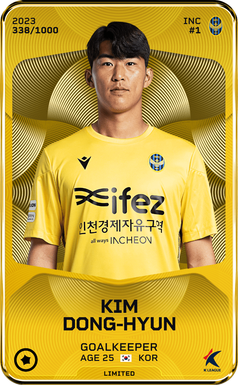 Kim Dong-Hyun 2023-24 • Limited 338/1000
