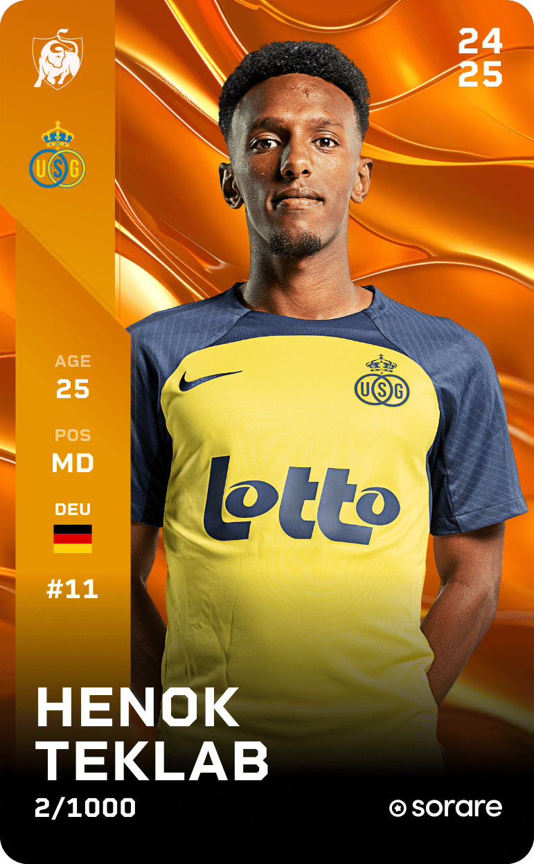 Henok Teklab 2024-25 • Limited 2/1000