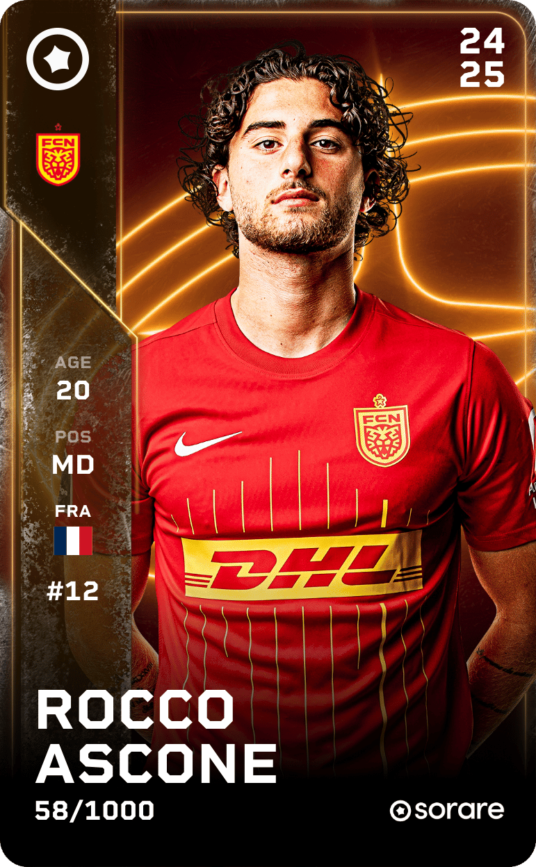 Rocco Ascone 2024-25 • Limited 58/1000