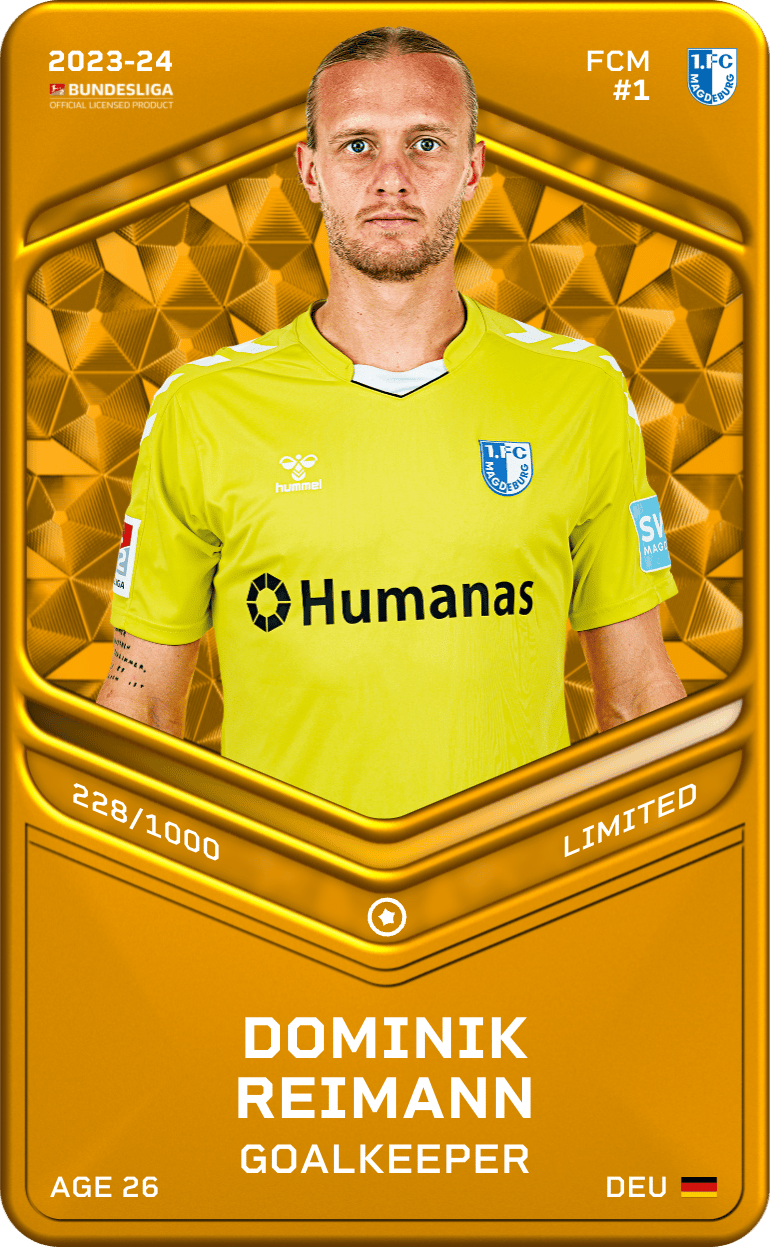 Dominik Reimann 2023-24 • Limited 228/1000