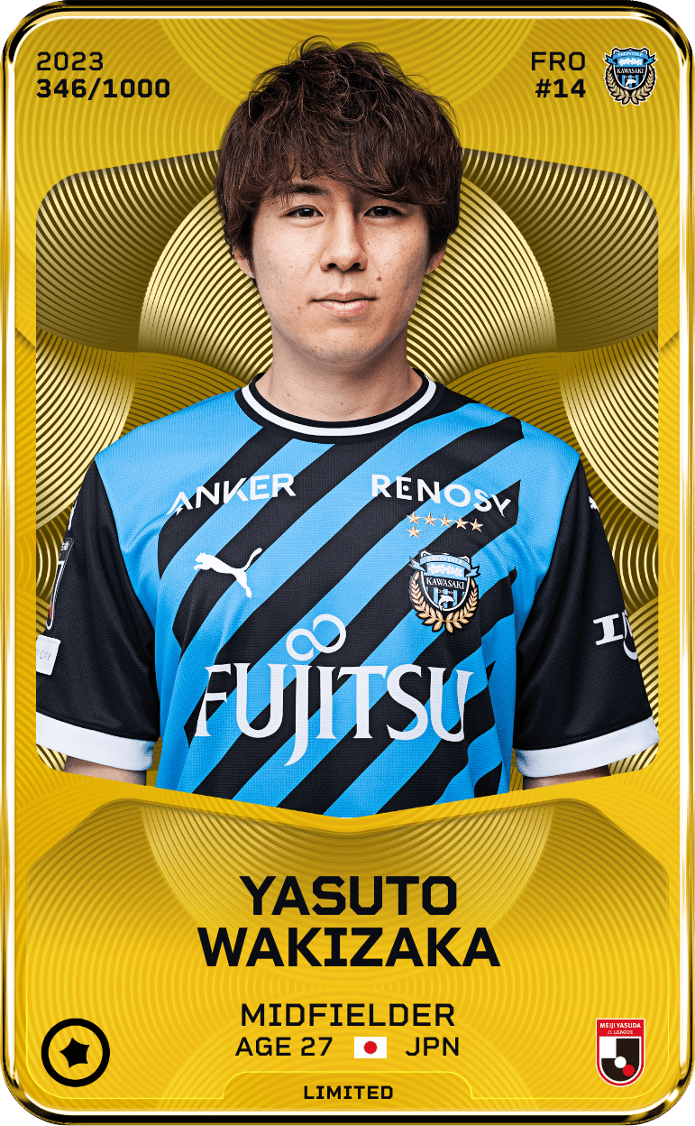 Yasuto Wakizaka 2023-24 • Limited 346/1000