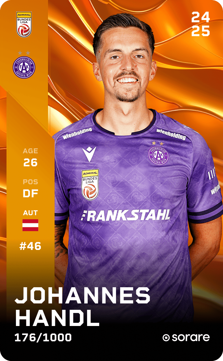 Johannes Handl 2024-25 • Limited 176/1000