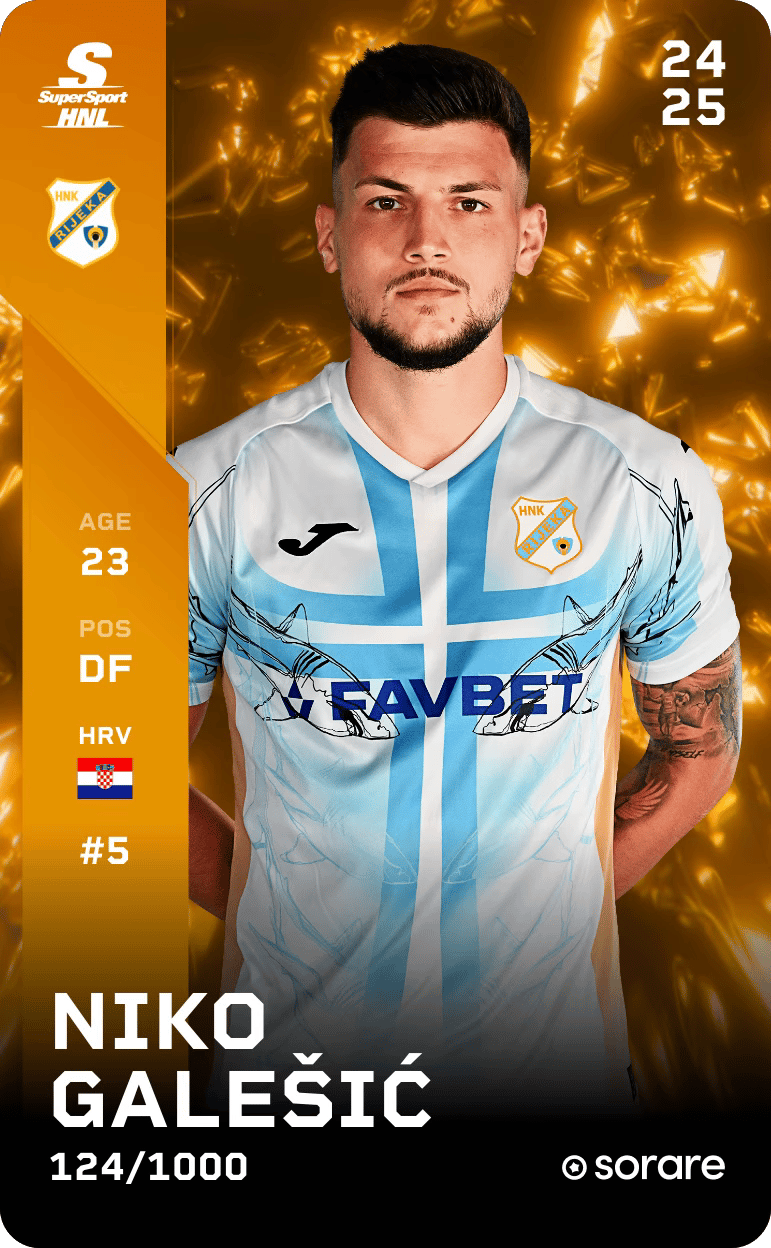 Niko Galešić 2024-25 • Limited 124/1000