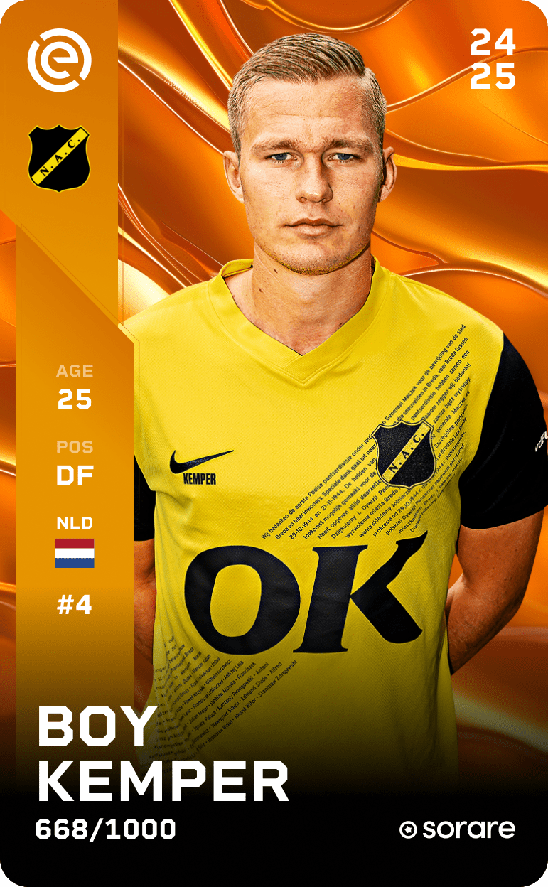 Boy Kemper 2024-25 • Limited 668/1000