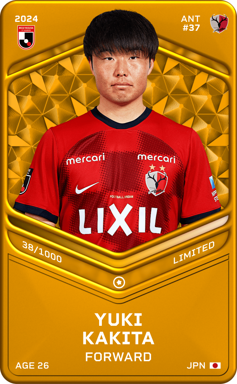 Yuki Kakita 2024-25 • Limited 38/1000