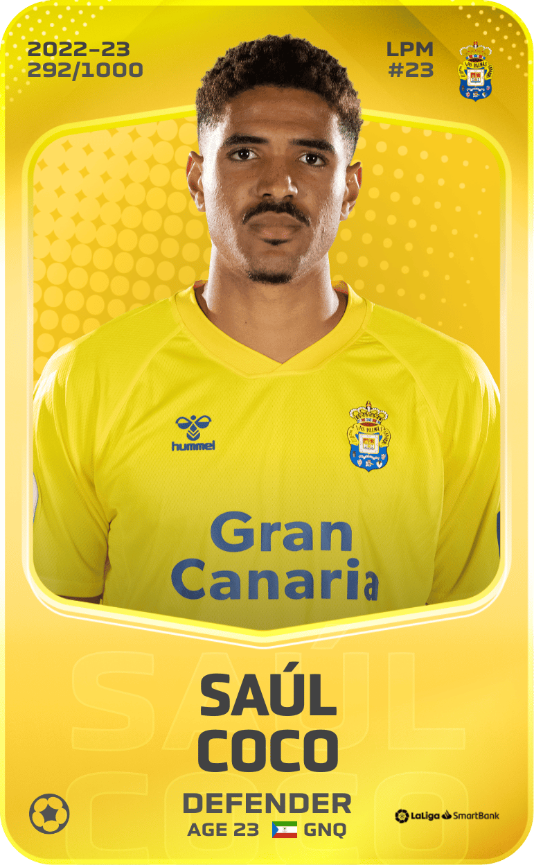 Saúl Coco 2022-23 • Limited 292/1000