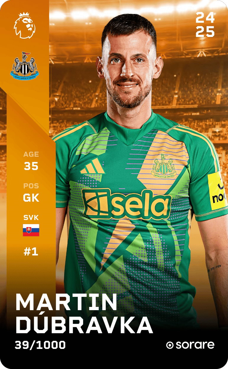 Martin Dúbravka 2024-25 • Limited 39/1000
