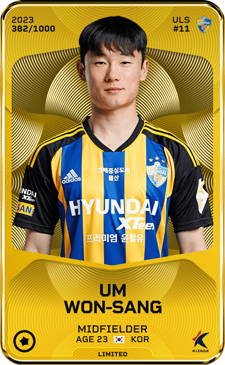 Um Won-Sang  2023-24 • Limited 382/1000