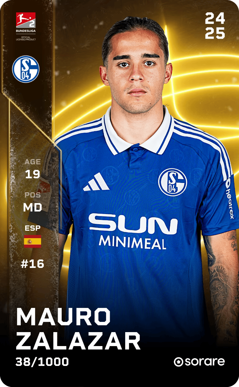 Mauro Zalazar 2024-25 • Limited 38/1000