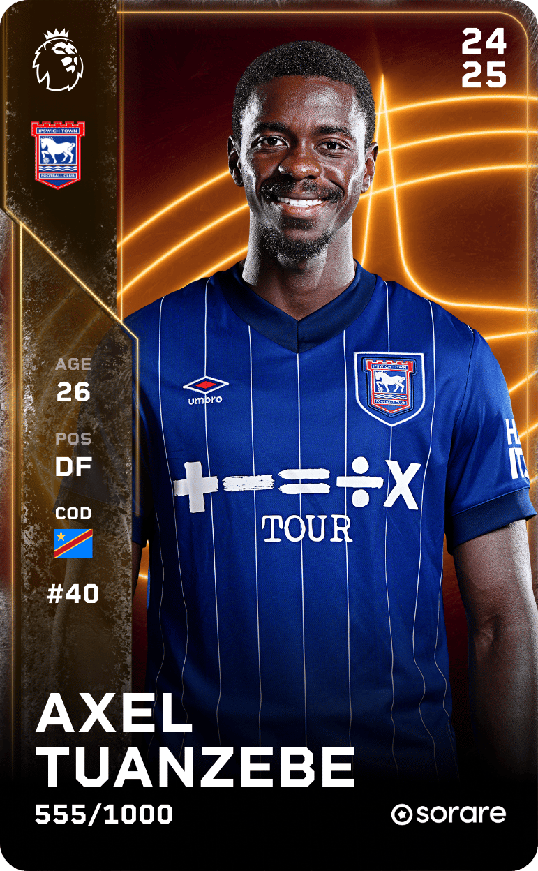 Axel Tuanzebe 2024-25 • Limited 555/1000