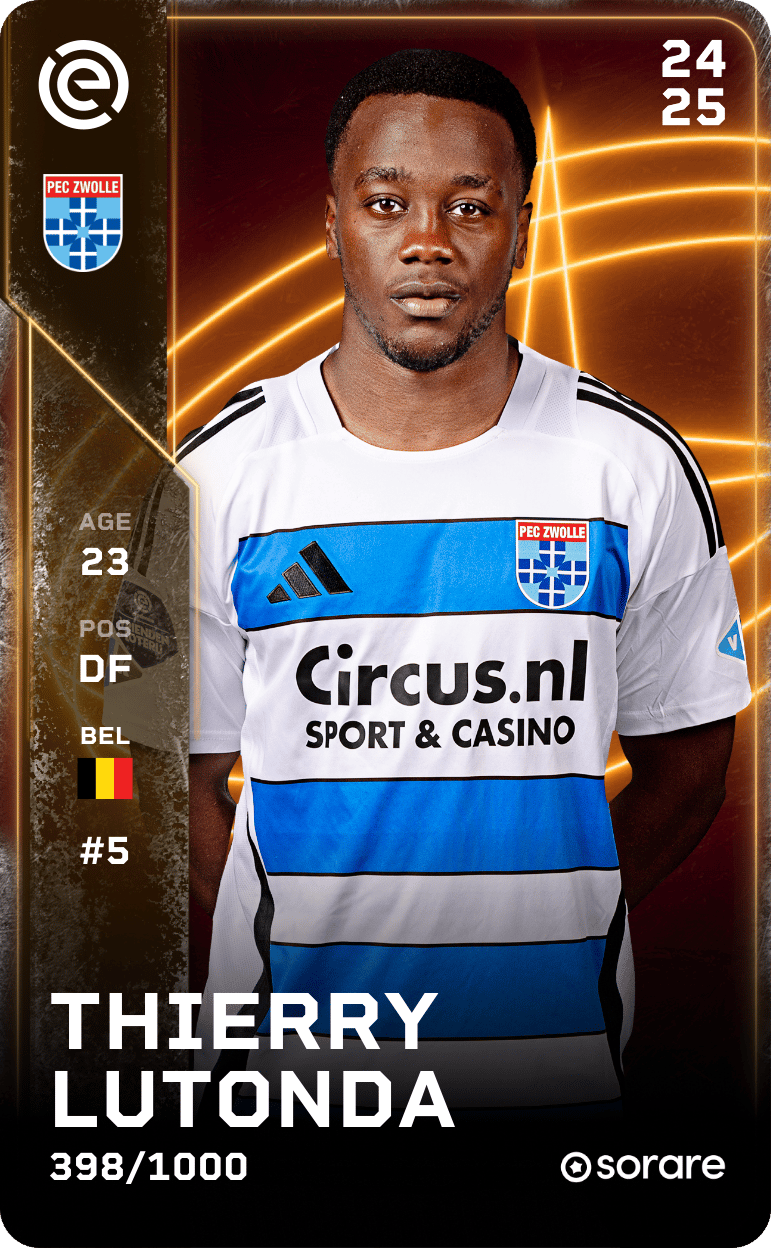 Thierry Lutonda 2024-25 • Limited 398/1000