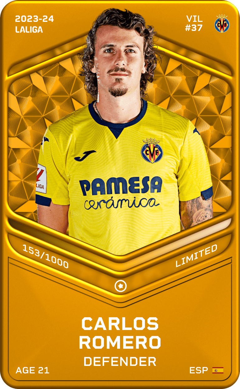 Carlos Romero 2023-24 • Limited 153/1000