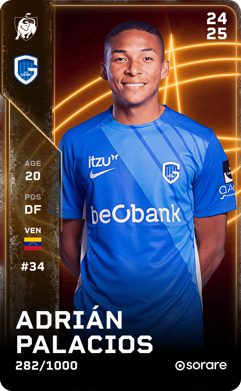 Adrián Palacios 2024-25 • Limited 282/1000