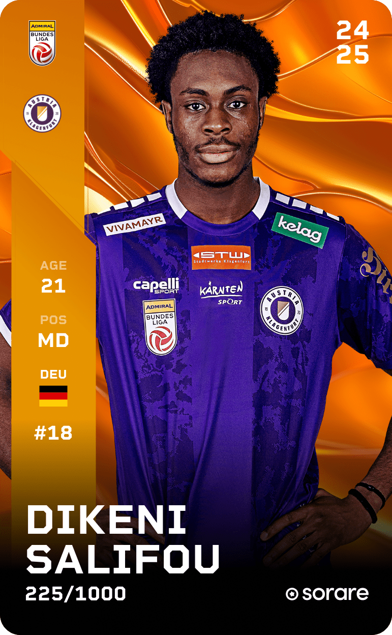 Dikeni Salifou 2024-25 • Limited 225/1000