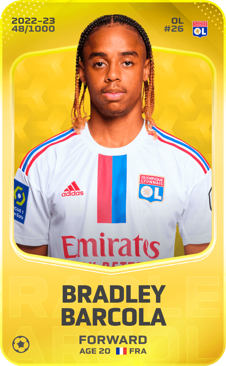 Bradley Barcola 2022-23 • Limited 48/1000
