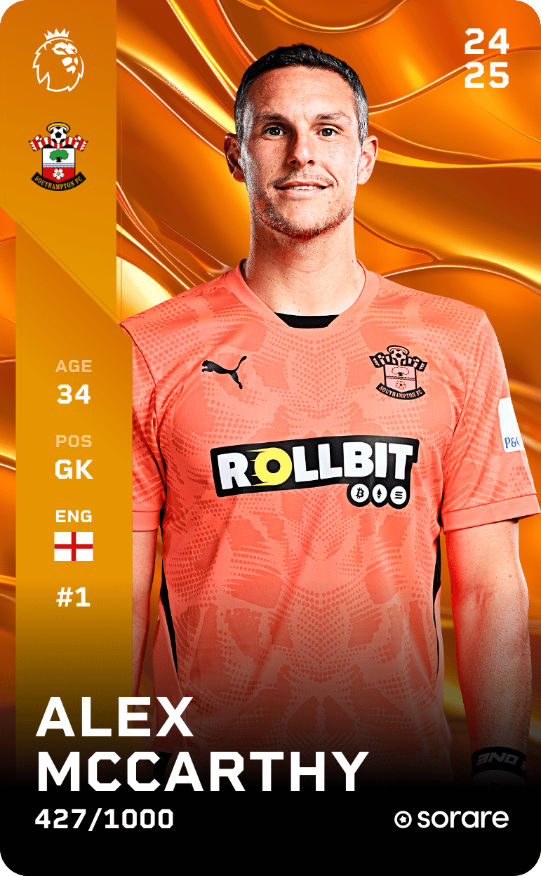 Alex McCarthy 2024-25 • Limited 427/1000