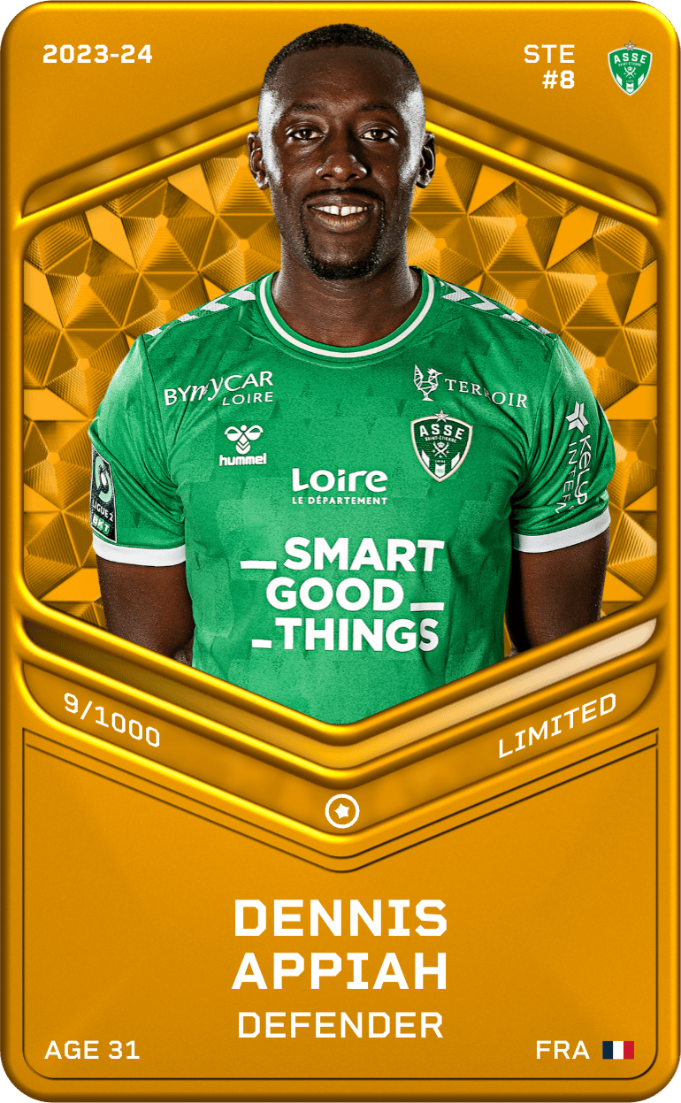 Dennis Appiah 2023-24 • Limited 9/1000