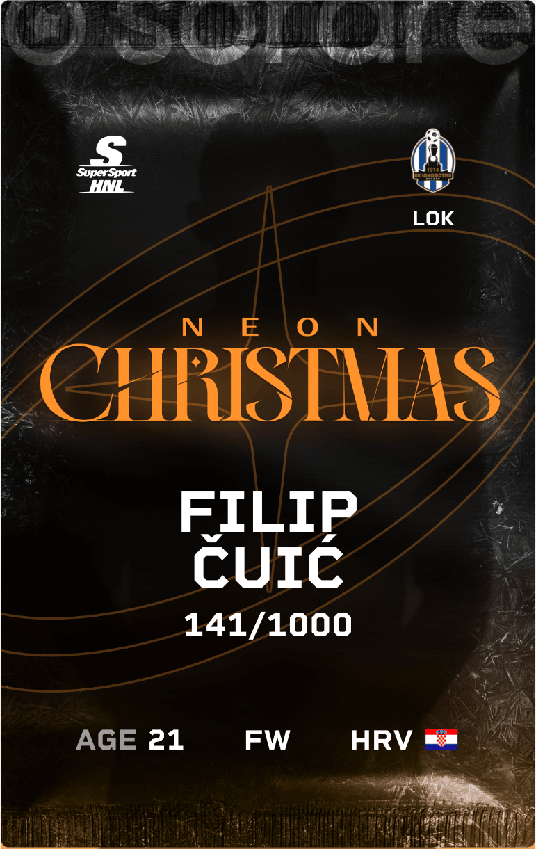Filip Čuić 2024-25 • Limited 141/1000