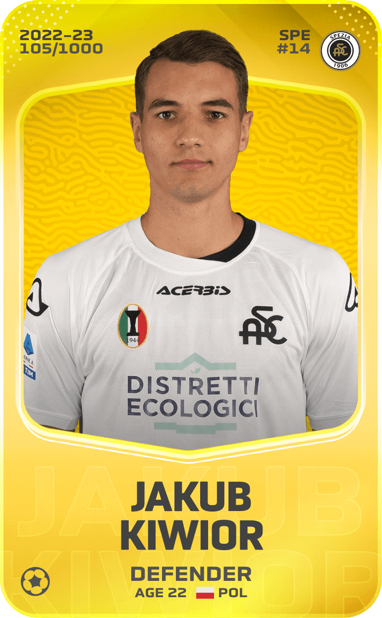 Jakub Kiwior 2022-23 • Limited 105/1000