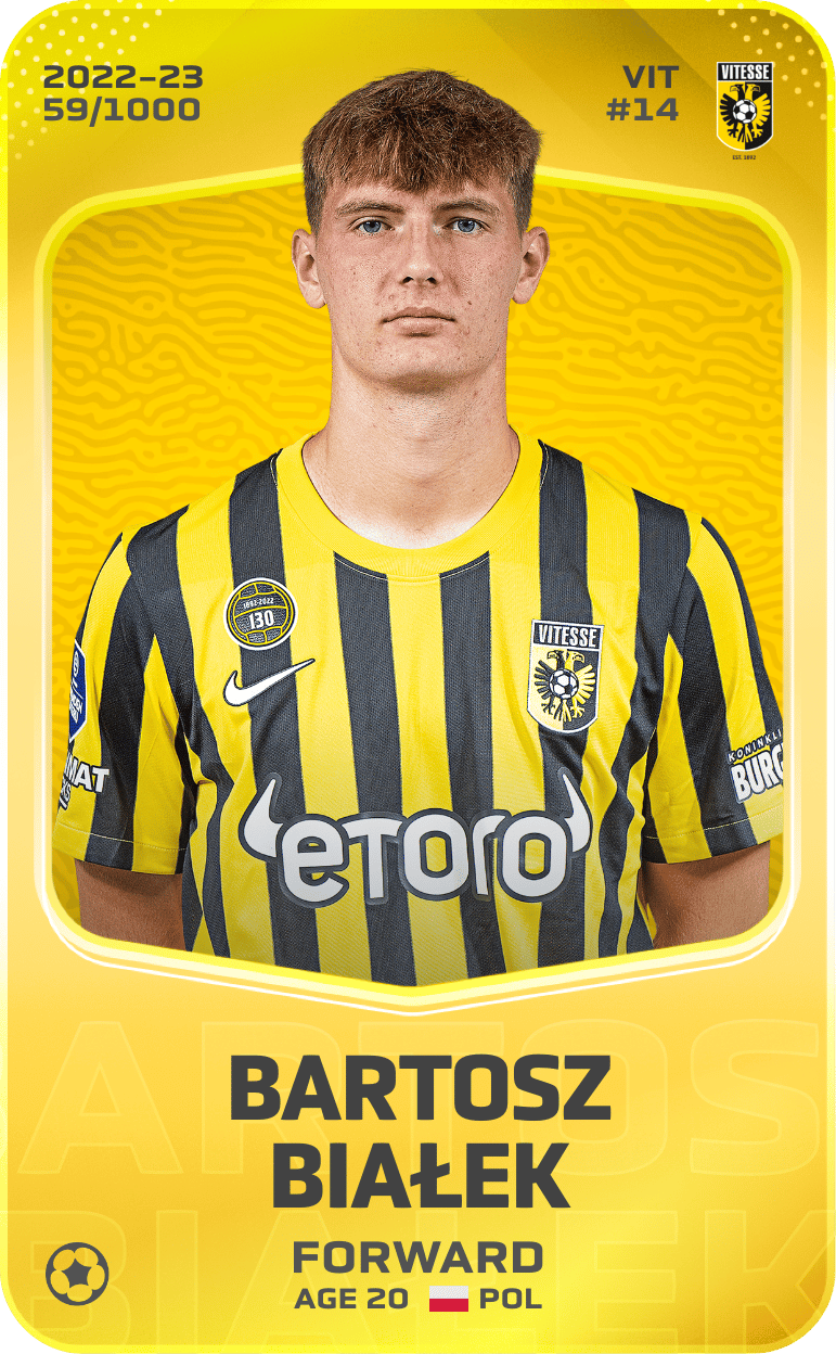 Bartosz Białek 2022-23 • Limited 59/1000